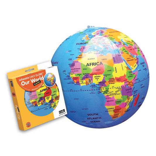 Our World 12-inch Inflatable Globe - Tampa Home & Garden Store