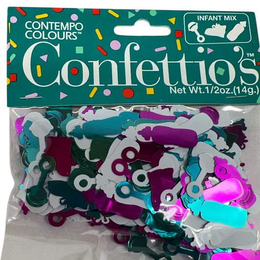 Infant Mix Confetti Party Decoration