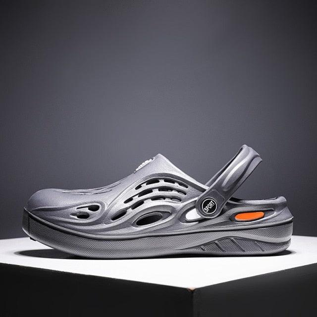 Quick Dry Men Water Drain Outdoor Slip On Sandals