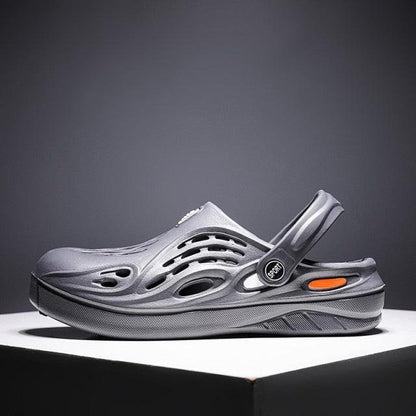 Quick Dry Men Water Drain Outdoor Slip On Sandals