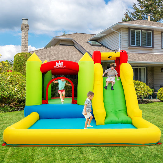 Outdoor Inflatable Bounce House with 480 W Blower - Tampa Home & Garden Store