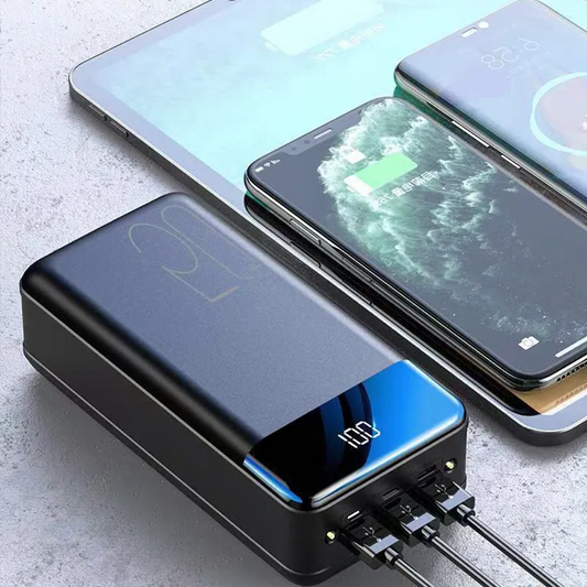 50000mAh Portable Power Bank High Capacity Fast Charging Multi-Device - Tampa Home & Garden Store