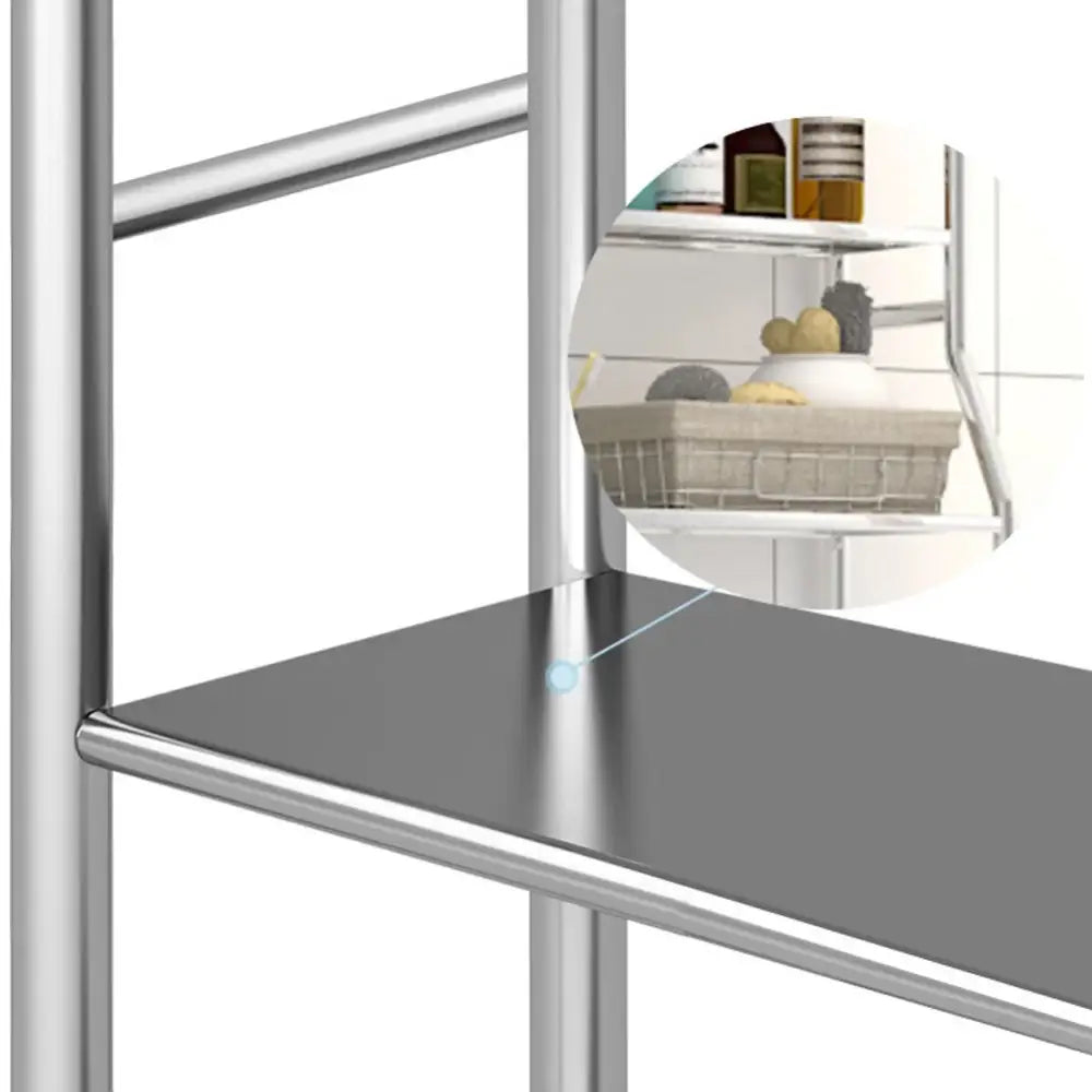 3-Tier Over Toilet Metal Storage Shelf