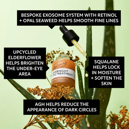 UpCircle Day + Night Eye Care Bundle skincare set featuring Overnight Eye Treatment bottle on Tampa Home & Garden Store