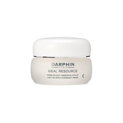 Darphin Ideal Resource Light Re-Birth Cream jar beige frosted container with white lid anti aging on Tampa Home & Garden Store