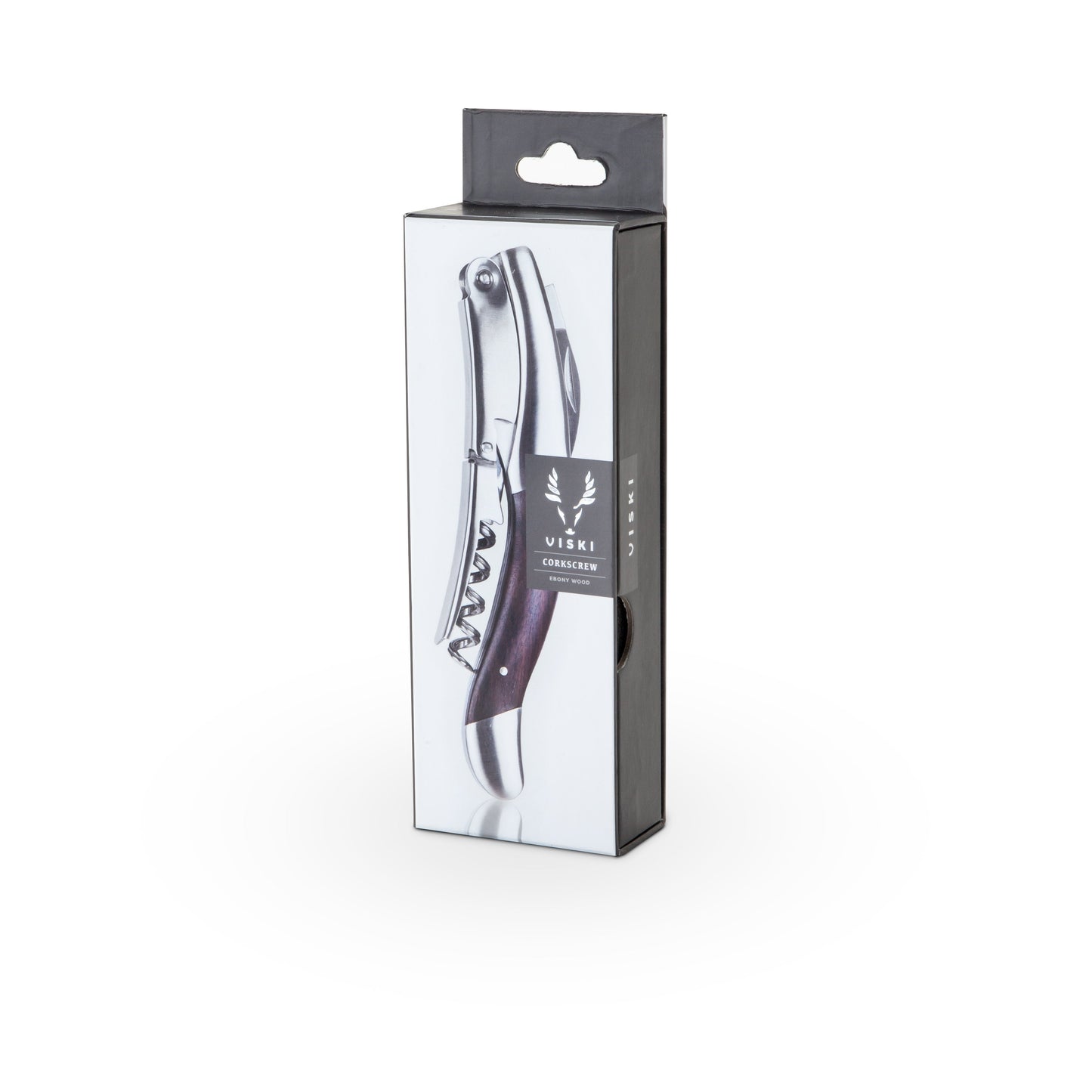 Admiral Heavy Corkscrew with Ebony Wood Handle