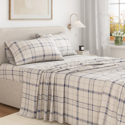 Turkish Cotton Flannel Sheet Set and Stripes