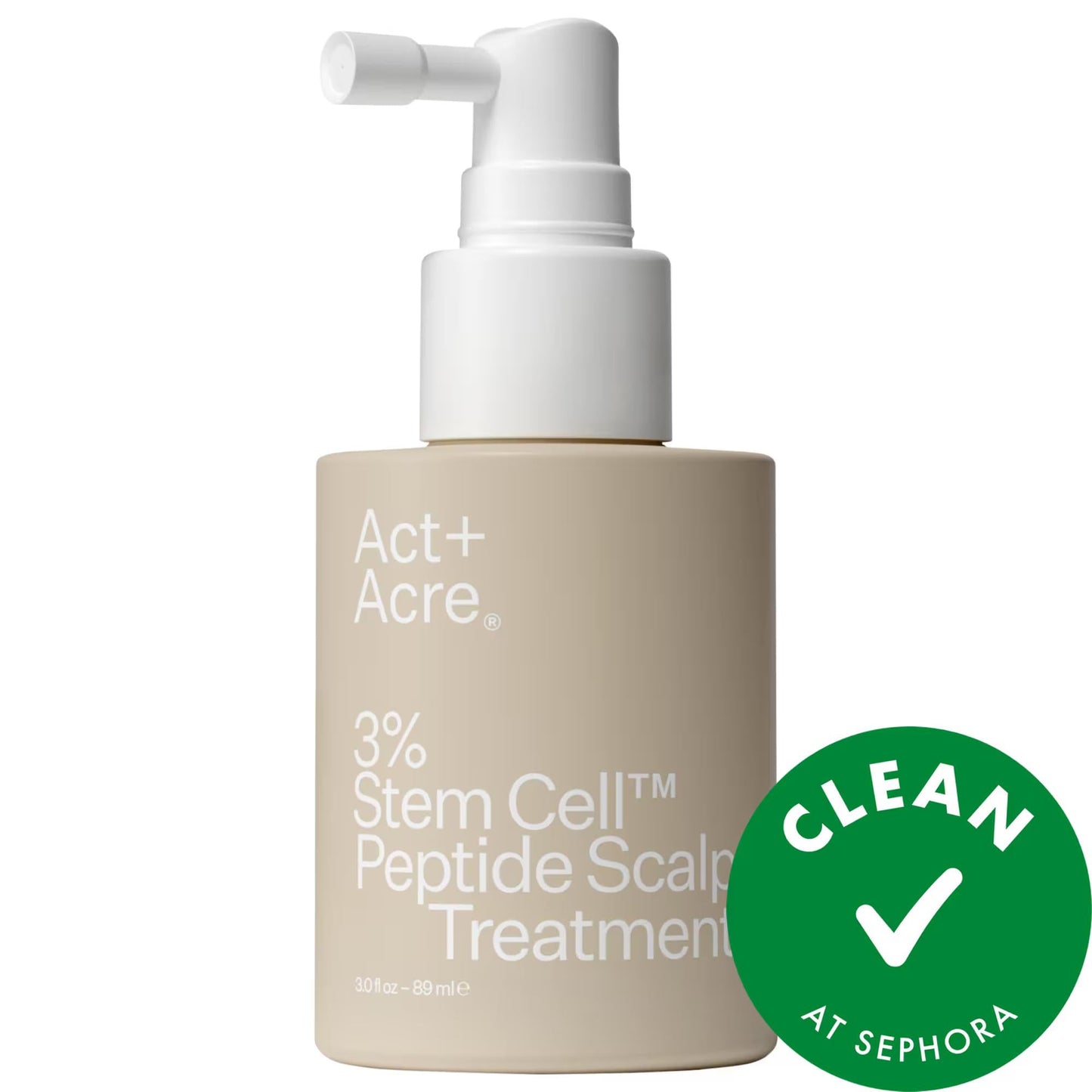 Hair growth serum The Ordinary 3% Stem Cell Peptide Hair + Scalp Treatment, white pump on Tampa Home & Garden Store