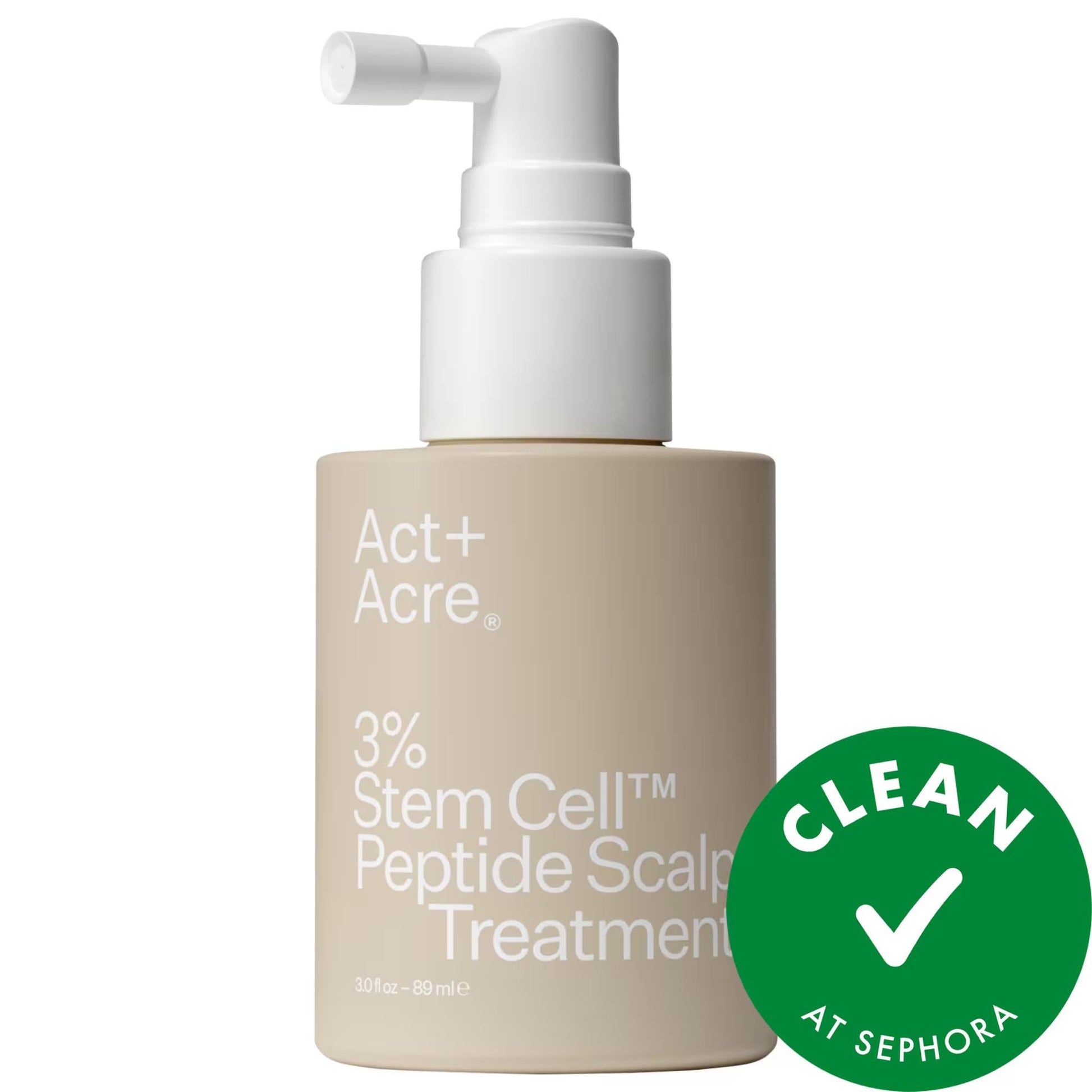 Hair growth serum The Ordinary 3% Stem Cell Peptide Hair + Scalp Treatment, white pump on Tampa Home & Garden Store