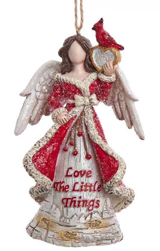 Birch Berries Faceless Angel Ornament - Love The Little Things - Tampa Home & Garden Store
