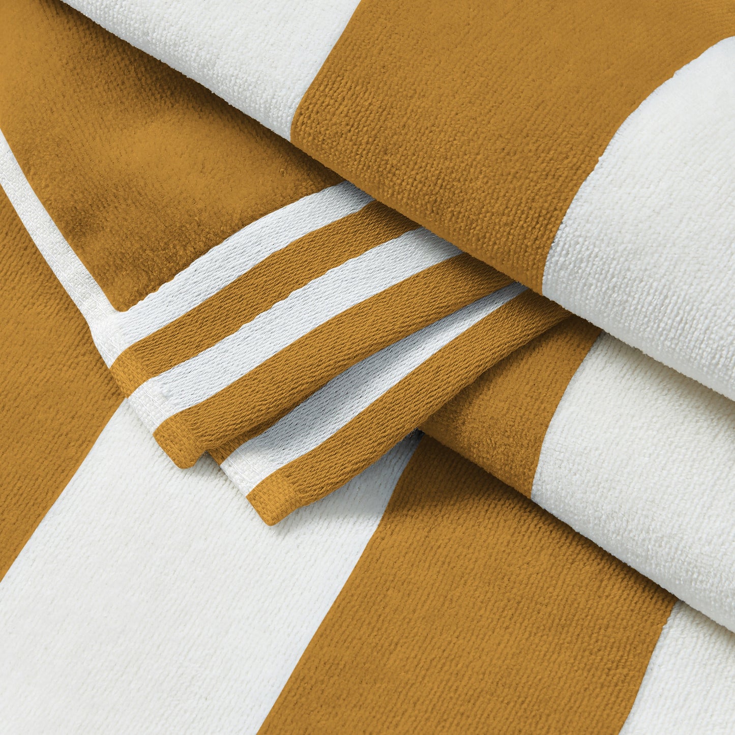 Striped Cabana Beach Towel and Soft Pastel Colors