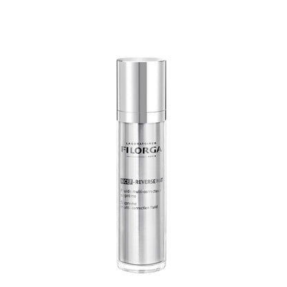 Filorga NCTF Reverse Mat Supreme face serum bottle with silver pump, 50ml on Tampa Home & Garden Store