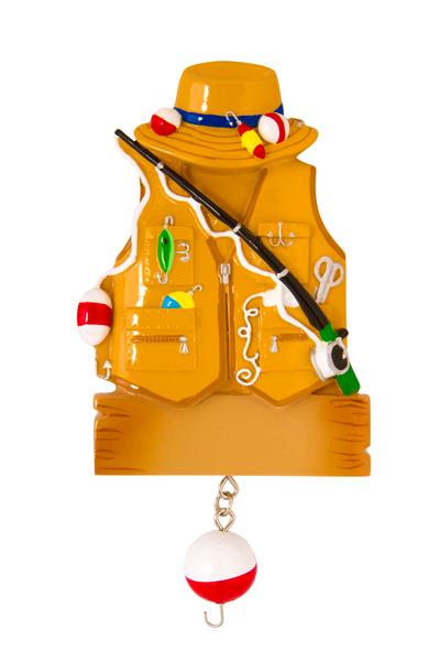 Fishing Ornament - Tampa Home & Garden Store