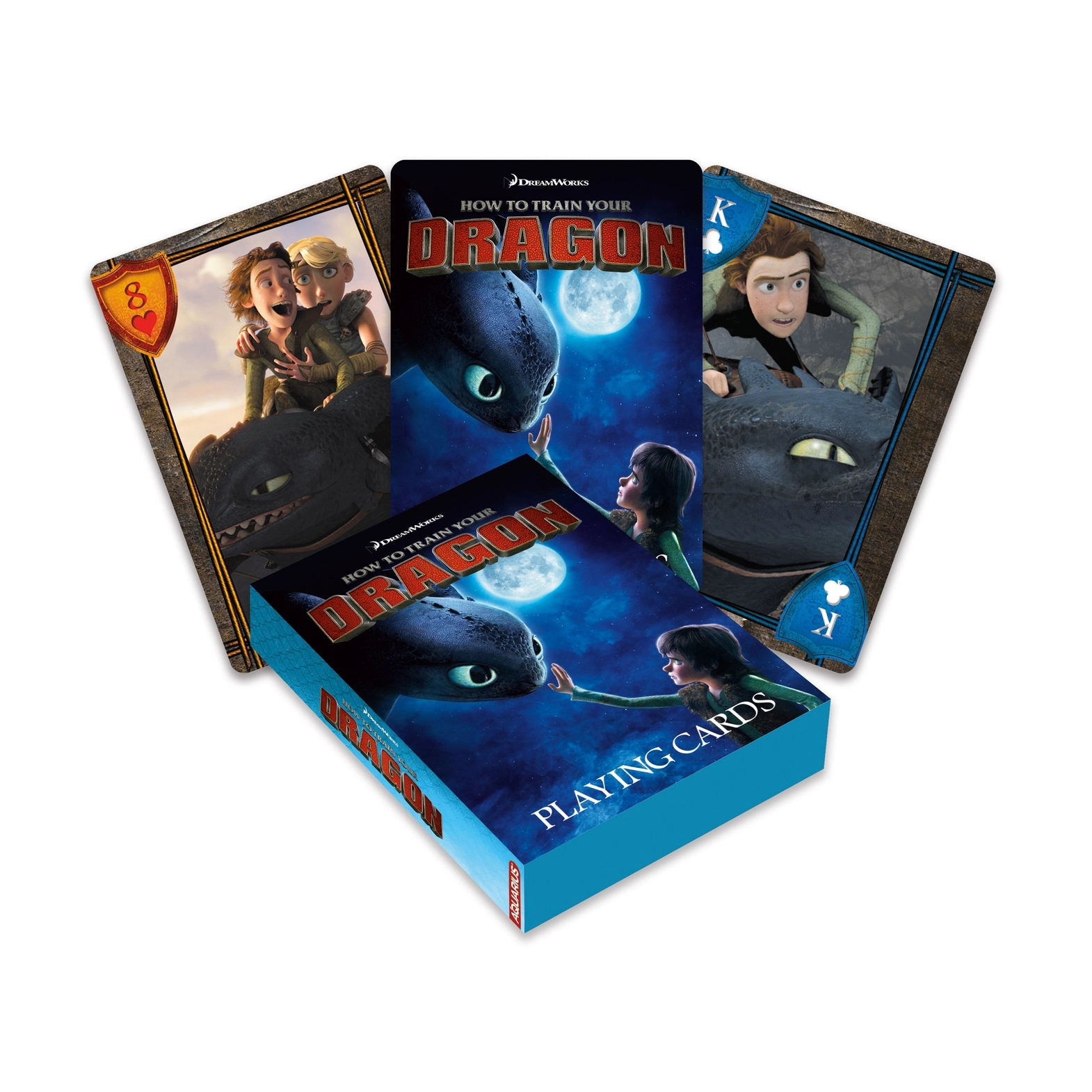 How to Train Your Dragon playing cards set with dragon art by The Country Christmas Loft on Tampa Home & Garden Store