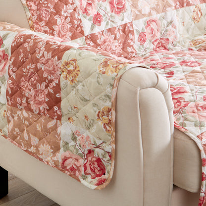 Stylish Floral Patchwork Cover and Protector