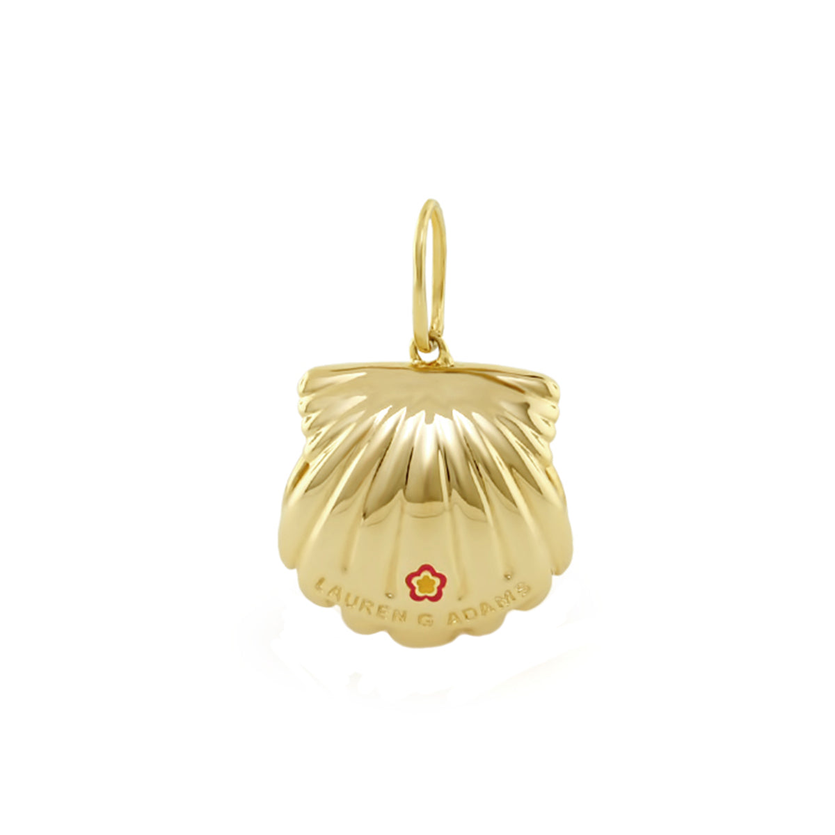 Eau Oyster Pendant, gold-tone seashell necklace by Lauren G Adams on Tampa Home & Garden Store