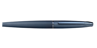 ATX sandblasted dark blue rollerball pen with textured barrel by A.T. Cross on Tampa Home & Garden Store