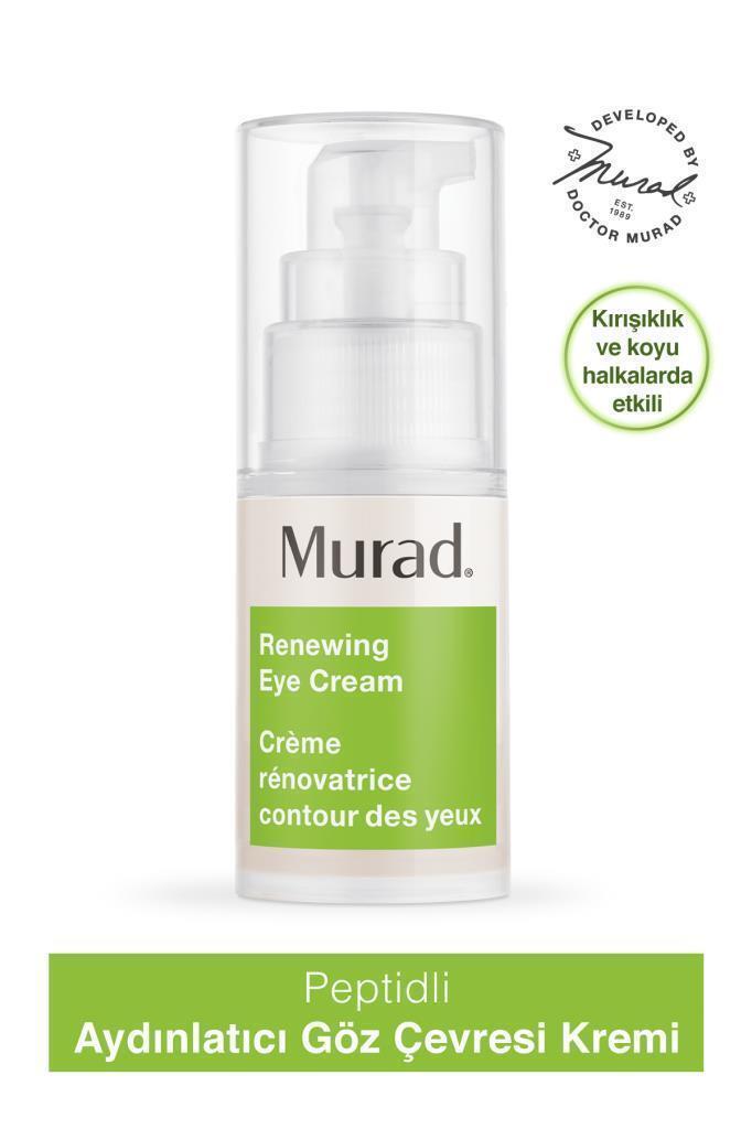 Murad Renewing Eye Cream bottle with green label; 15ml pump by Beauty Care Bag on Tampa Home & Garden Store