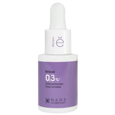 Retinol facial serum Etat Pur bottle with purple label, 0.3% concentration, 15ml on Tampa Home & Garden Store