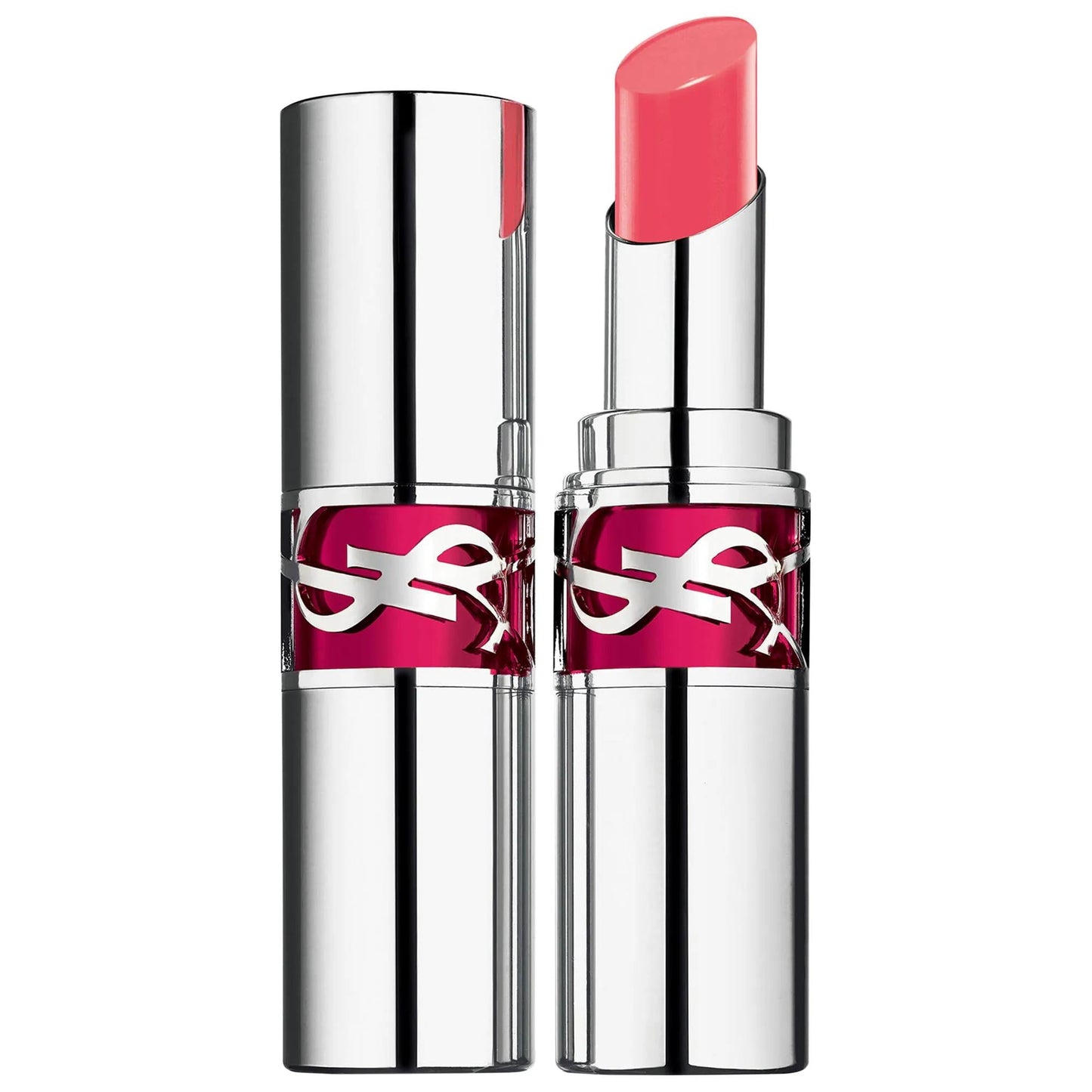Candy Glaze Lip Gloss Stick by Beauty Care Bag, pink glossy shade in dual chrome tubes on Tampa Home & Garden Store