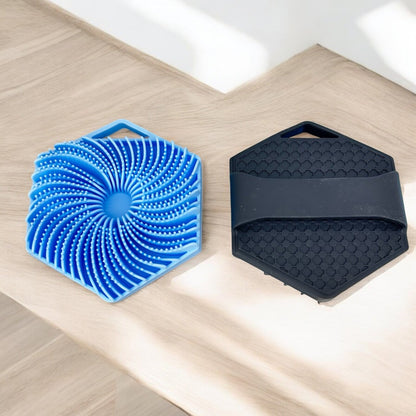 2 Pack With the Gentle Silicone Body Scrubbers