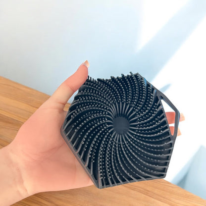 2 Pack With the Gentle Silicone Body Scrubbers
