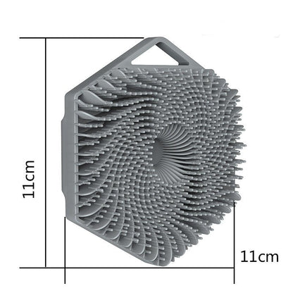 2 Pack With the Gentle Silicone Body Scrubbers
