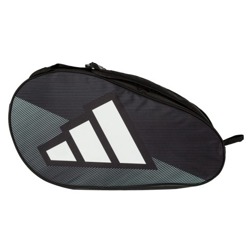 Adidas Padel Racket Bag Control 26 black teal graphic with large white Adidas logo on Tampa Home & Garden Store
