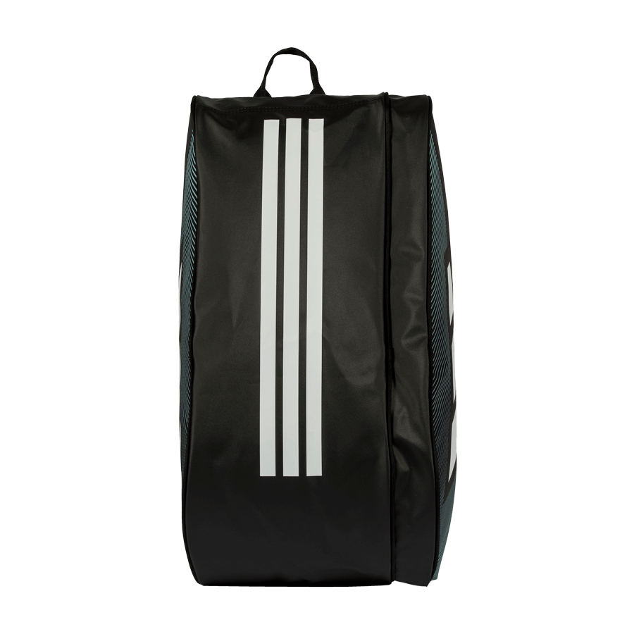 Adidas Padel Racket Bag Control 26 black with white 3-stripe logo, top handle on Tampa Home & Garden Store