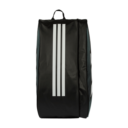 Adidas Padel Racket Bag Control 26 black with white 3-stripe logo, top handle on Tampa Home & Garden Store