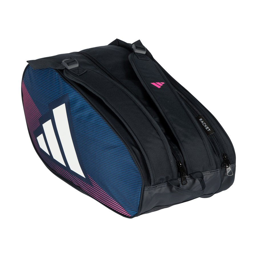 Adidas Padel Racket Bag Control 26 black with blue side panel on Tampa Home & Garden Store