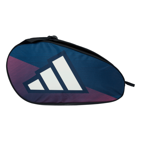Adidas Padel Racket Bag Control 26 blue purple pink with large white logo on Tampa Home & Garden Store