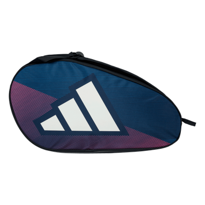 Adidas Padel Racket Bag Control 26 blue purple pink with large white logo on Tampa Home & Garden Store