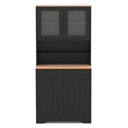 Pantry Cabinet with 2 Removable Shelves