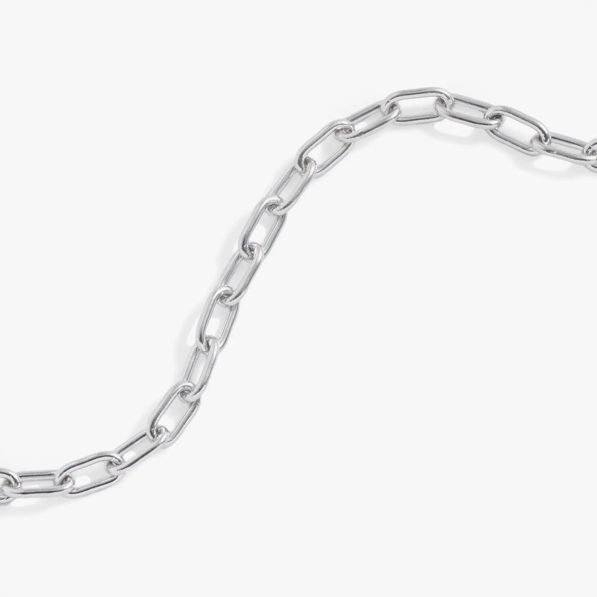 Everyday Paperclip Chain Bracelet, silver-tone metal linked chain by Alex and Ani on Tampa Home & Garden Store