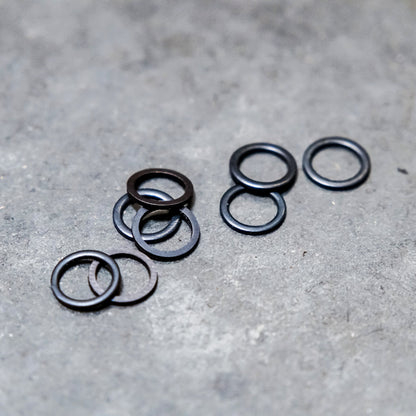 Paris Speed Rings Black set of skateboard small parts accessories on Tampa Home & Garden Store