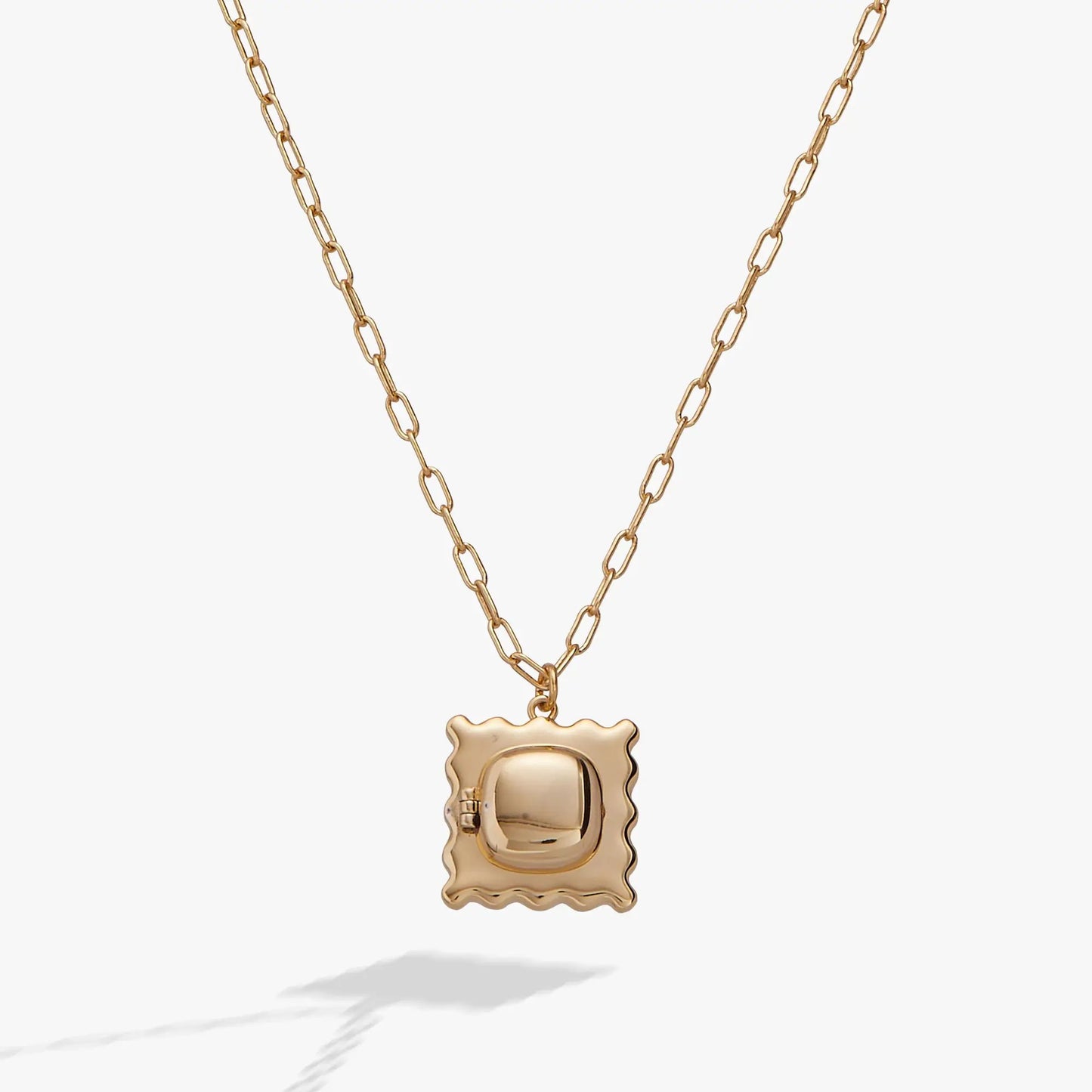 Pasta Girl Ravioli Locket Pendant and Tomato