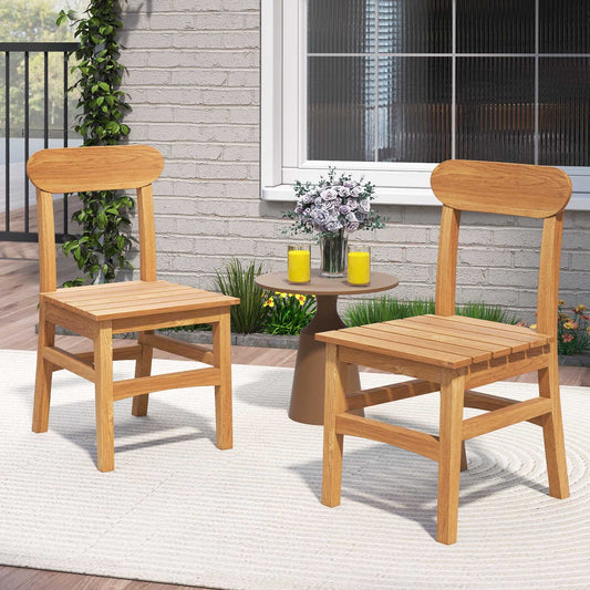 Patio Teak Wood Chair - Tampa Home & Garden Store