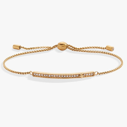 Alex and Ani April Everyday Birthstone Pave Bolo Bracelet gold-tone with pave stones on Tampa Home & Garden Store