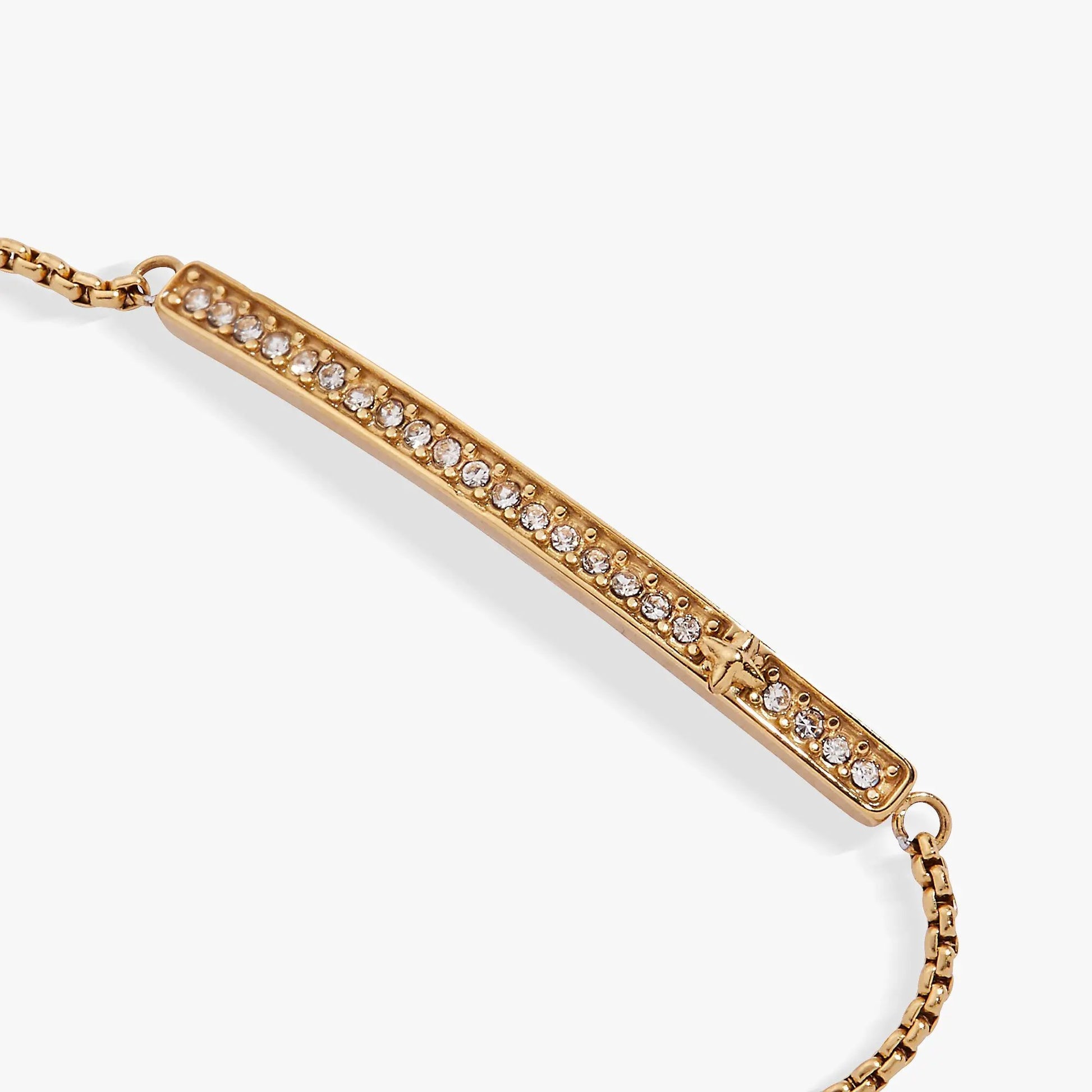 April Everyday Birthstone Pave Bolo Bracelet by Alex and Ani rose gold-tone pave crystals on Tampa Home & Garden Store