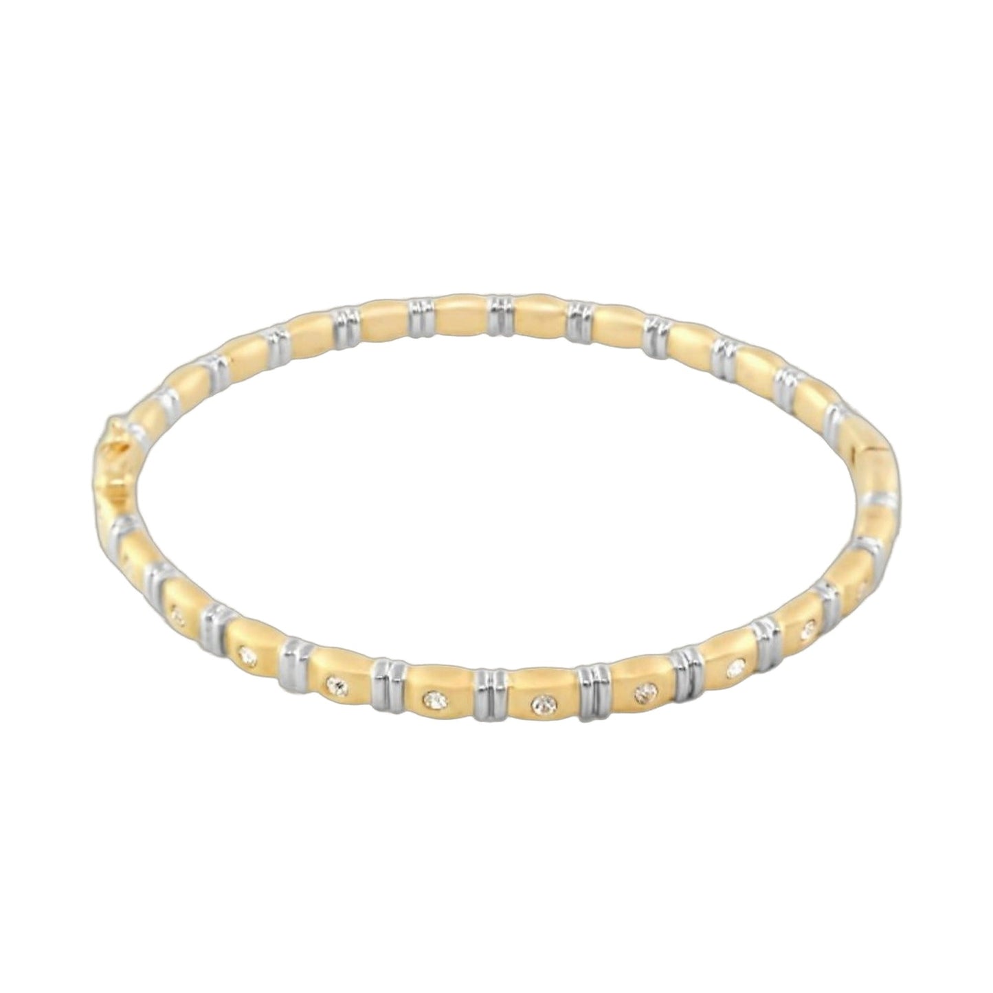 Axis LGA Stackable Bracelet tan beads with silver spacers by Lauren G Adams on Tampa Home & Garden Store