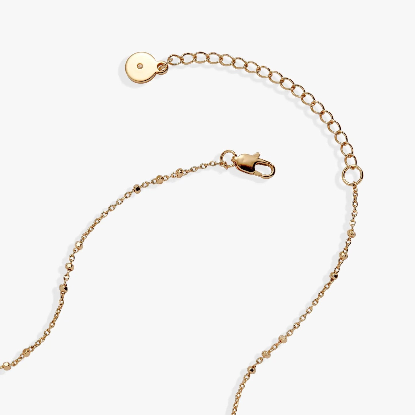 Divine Guides Cross Pendant Necklace With Pearl