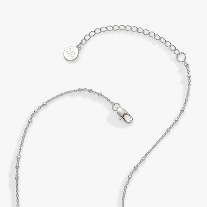 Divine Guides Cross Pendant Necklace With Pearl