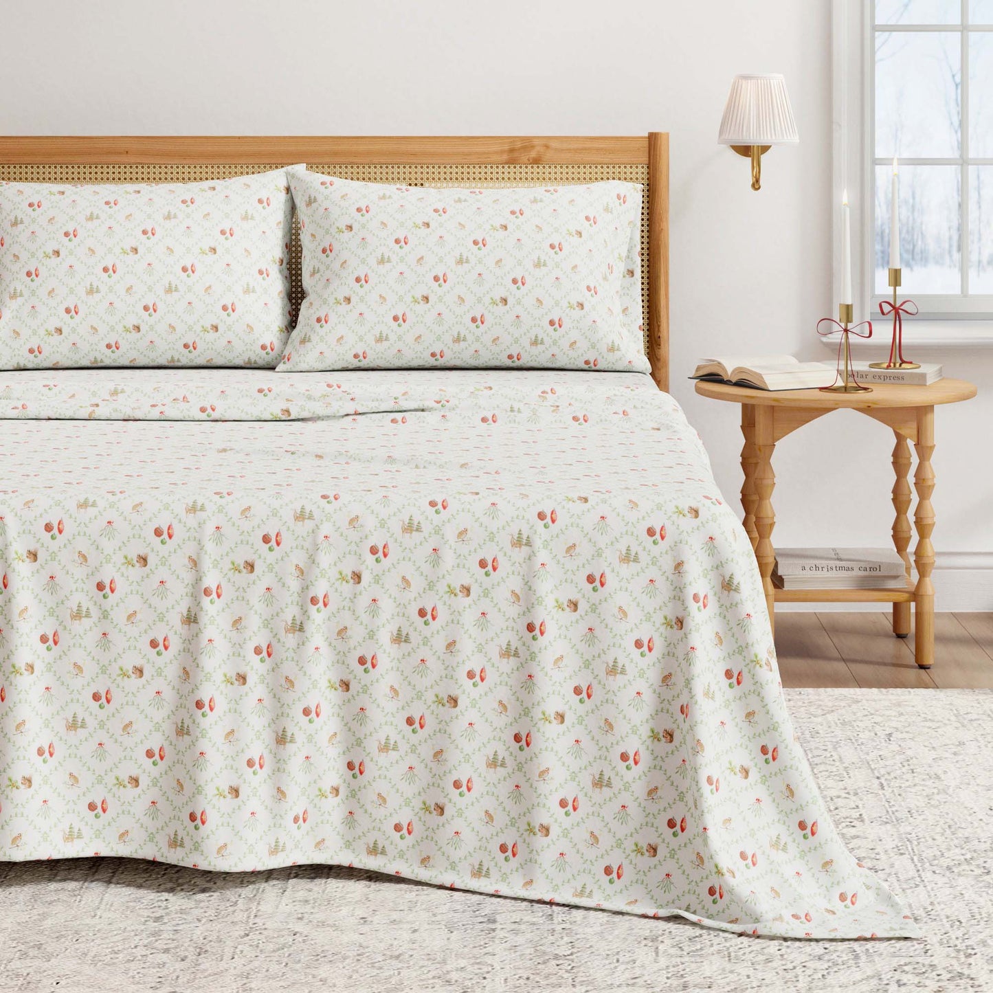 Turkish Cotton Sheet Set and Seasonal Prints