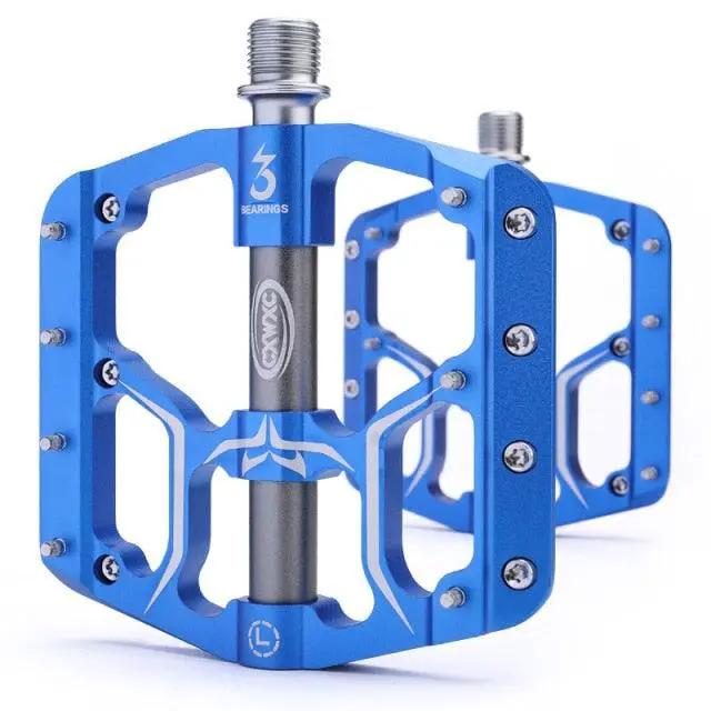 Flat Pedals With Sealed Bearings Mountain Bike