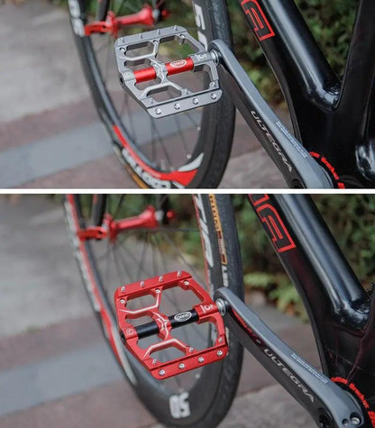 Flat Pedals With Sealed Bearings Mountain Bike