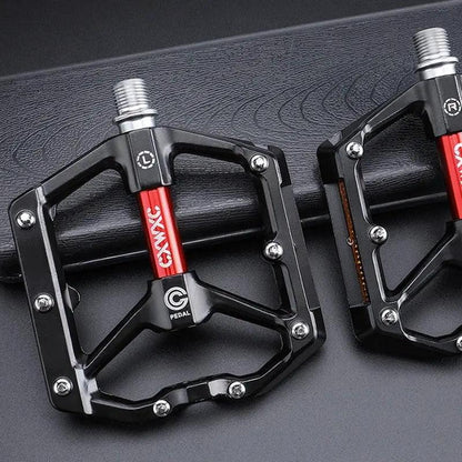Flat Pedals With Sealed Bearings Mountain Bike