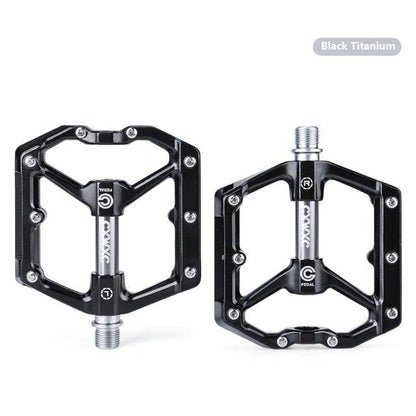 Flat Pedals With Sealed Bearings Mountain Bike