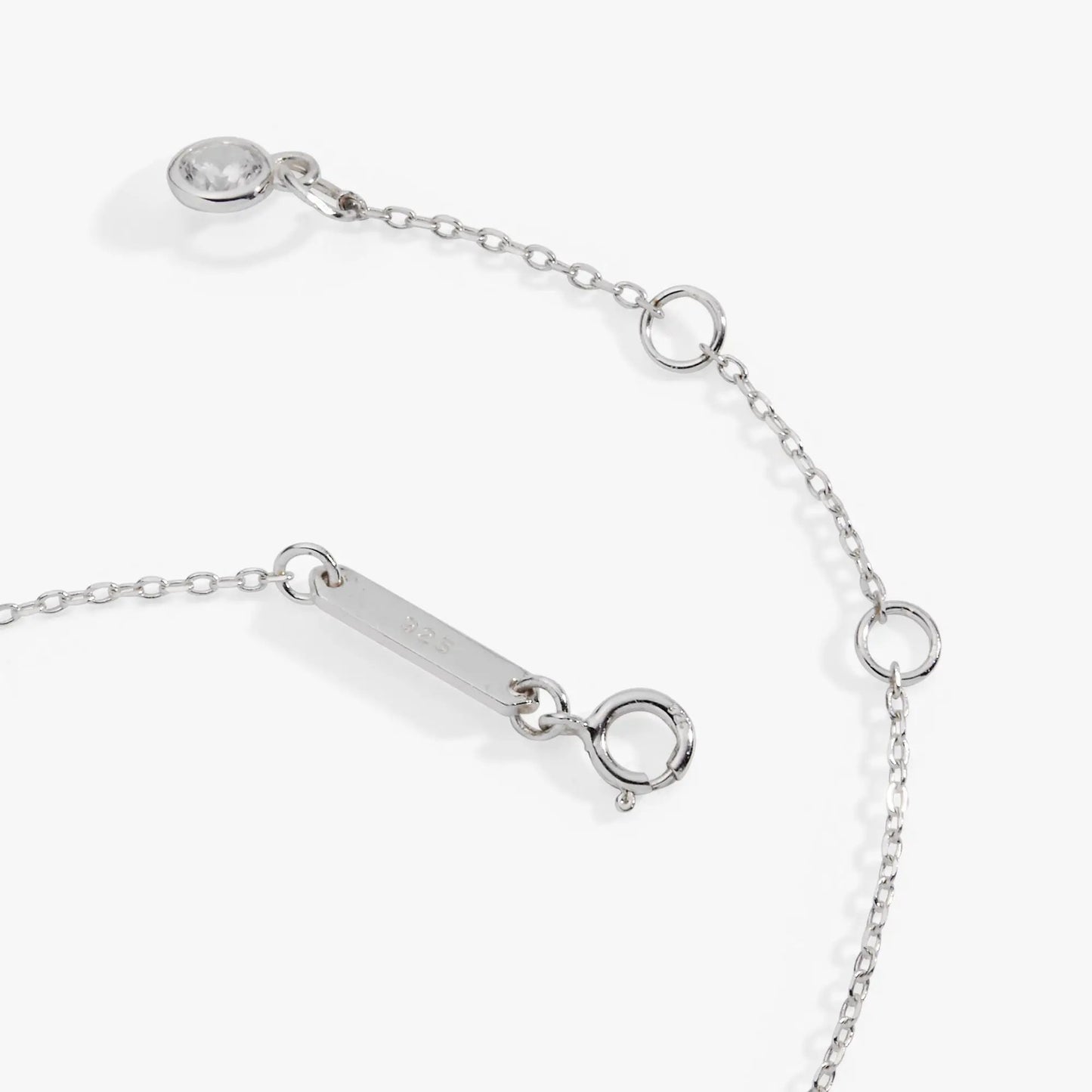 Bracelet, PEEPS Precious Peepsake by ALEX AND ANI, sterling silver with crystal charm and chain on Tampa Home & Garden Store