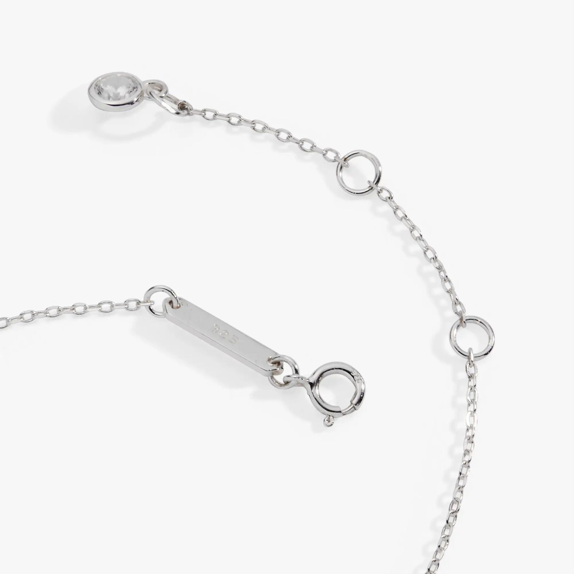 Bracelet, PEEPS Precious Peepsake by ALEX AND ANI, sterling silver with crystal charm and chain on Tampa Home & Garden Store